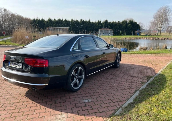 Audi A8 cena 90900 przebieg: 274500, rok produkcji 2011 z Ostróda małe 704